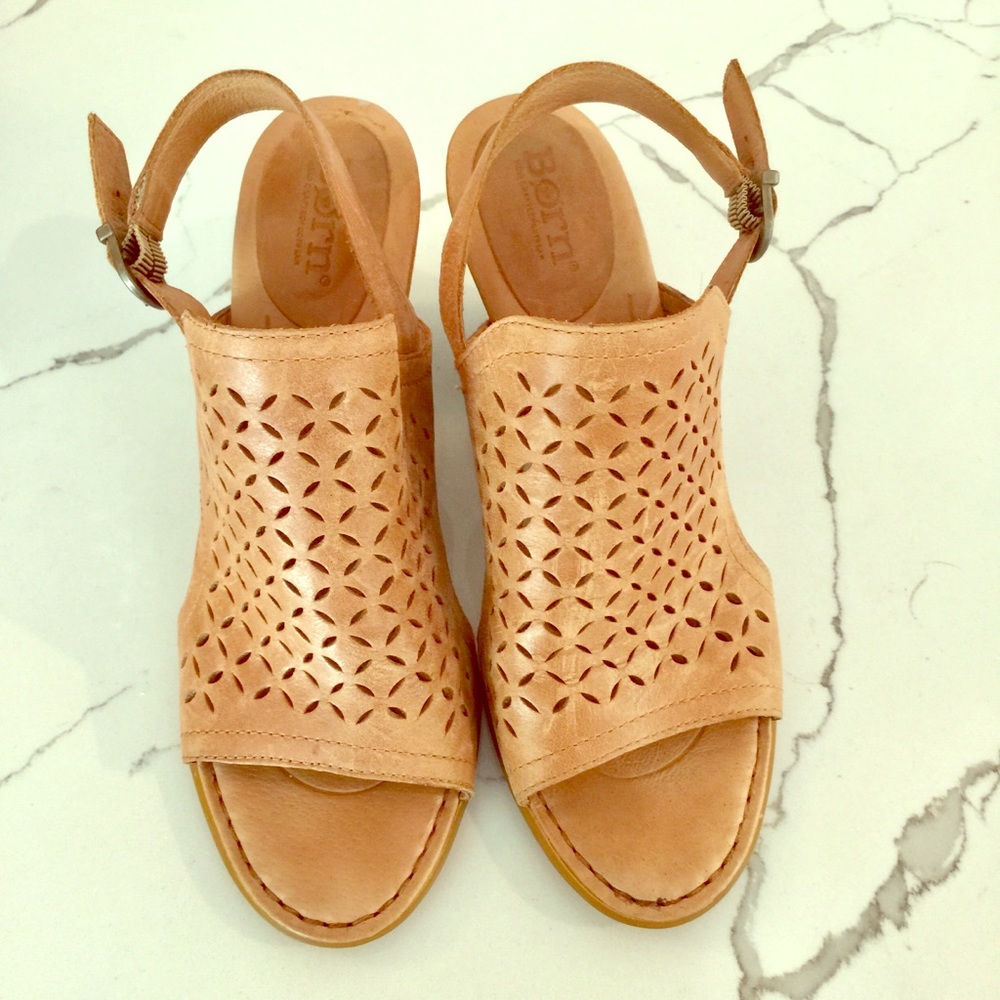 Born leather pumps